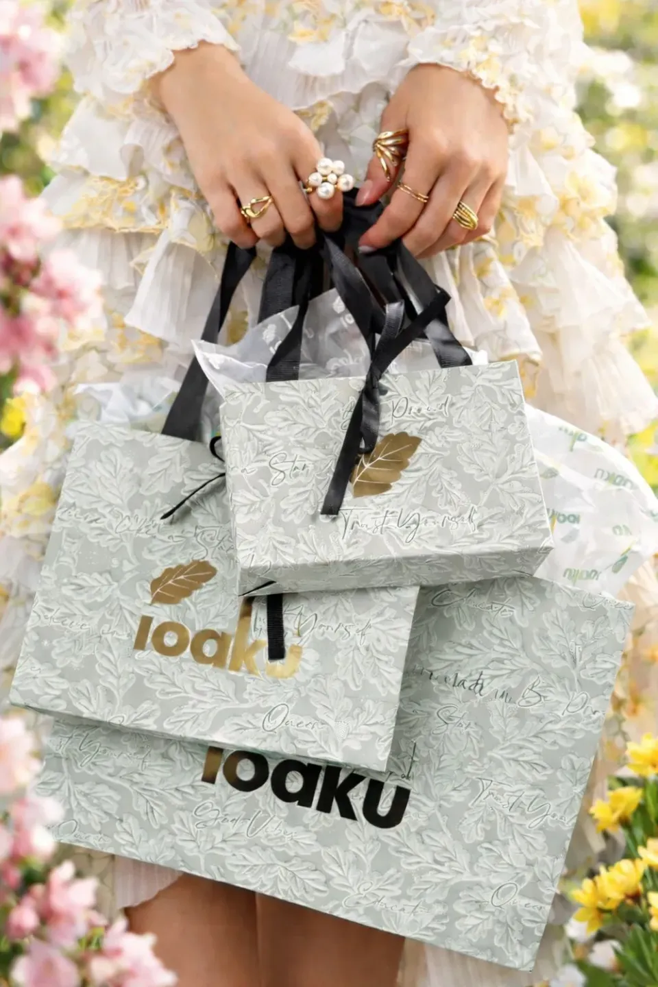 IOAKU Gift bag gavepose standard smykke