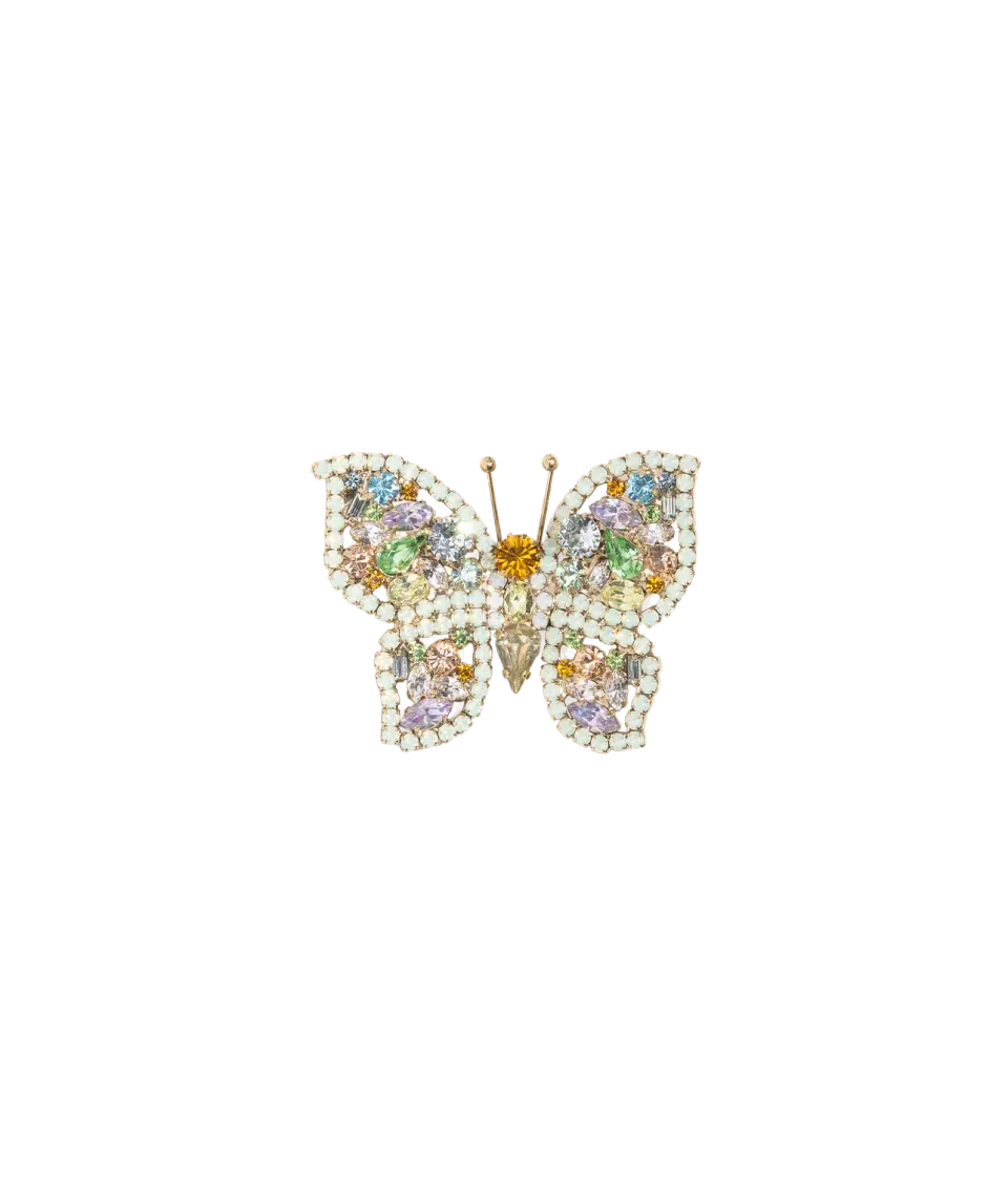 Loren Hope Butterfly Small brosje chrysolite