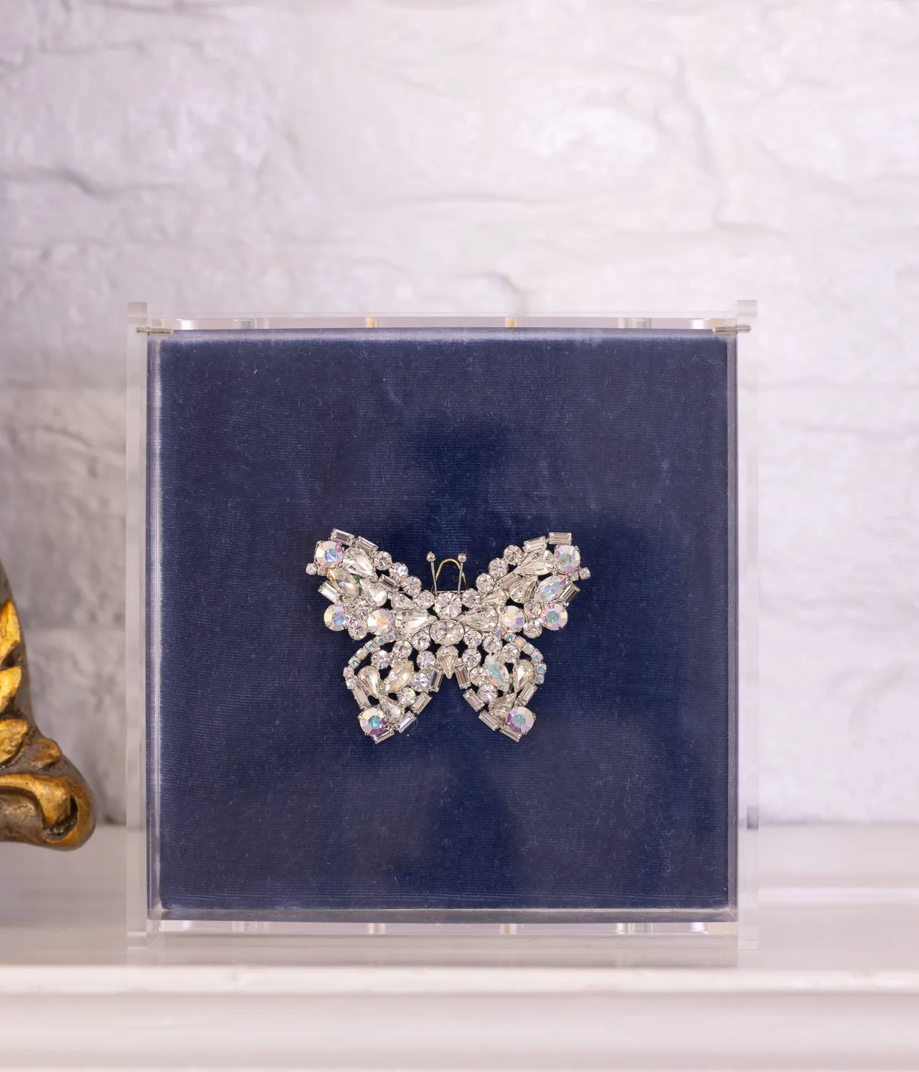 Loren Hope Butterfly brosje small crystal