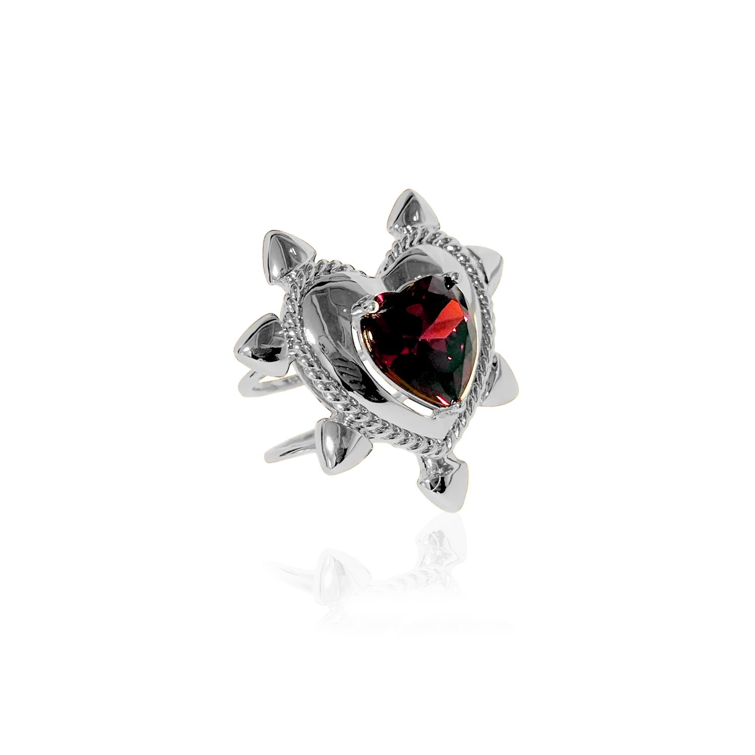 IOAKU Love Armor Multi ring gull messing justerbar
