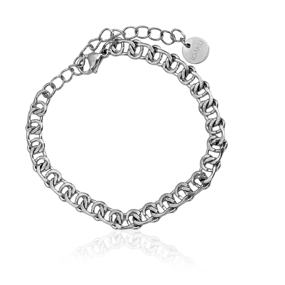 IOAKU Bismarck Chain armbånd gull rustfritt stål