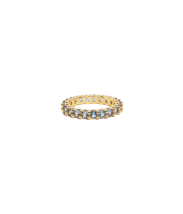 Loren Hope Theo ring smoked sapphire 2 mm stablbar