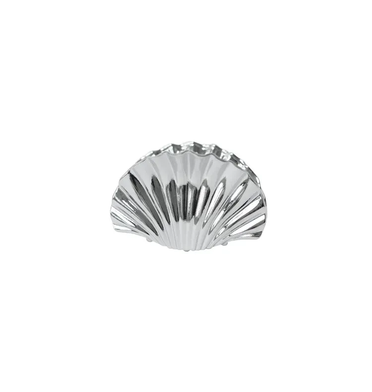 Wos WOS UP Shell Mini hårklype sølv 5,4 cm