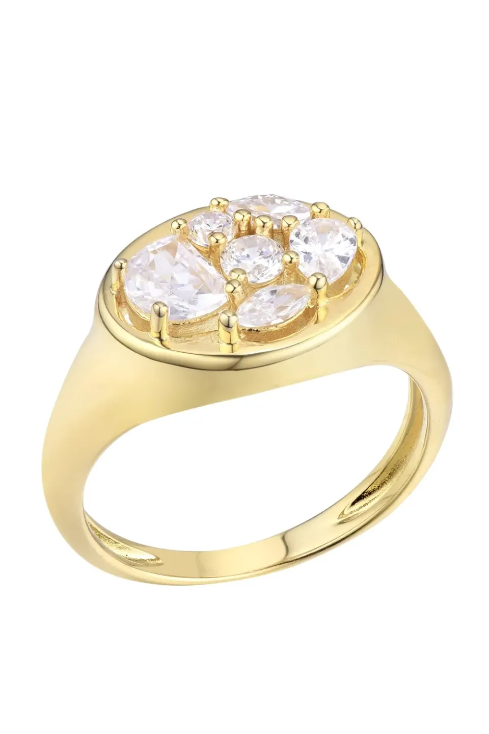 Janne Formoe Wenche ring gull zirkonia