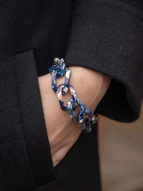 pfg Stockholm Donna armbånd blå nyanser
