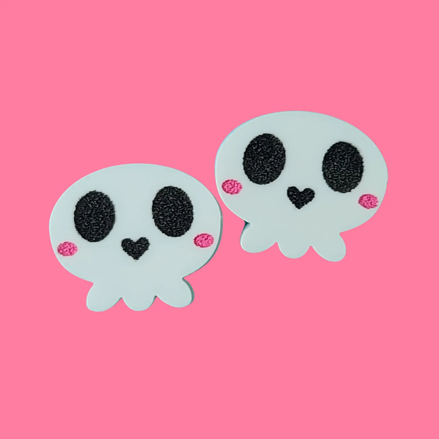 MiniKitty Cute Skeleton Studs ørestikker gull 1 par