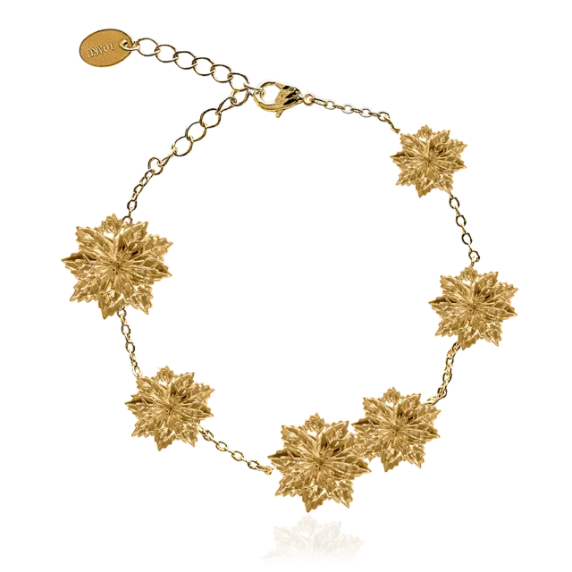 IOAKU Noelia Iconic armbånd gull 15+5 cm
