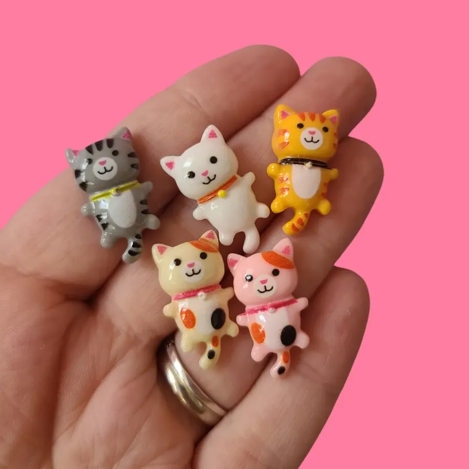 MiniKitty Shoe Charm Kitties crocs sjarm grå