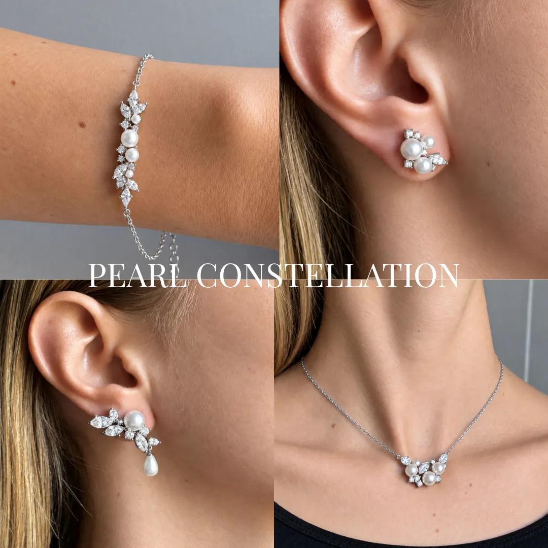 IOAKU Pearl Constellation adventskalender gull 4 deler