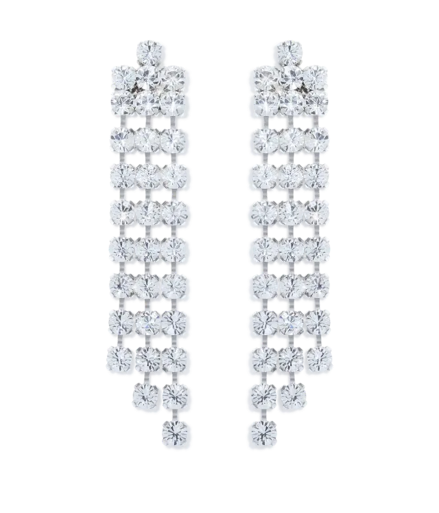 Loren Hope Estelle øredobber crystal lysekrone 9,5 cm
