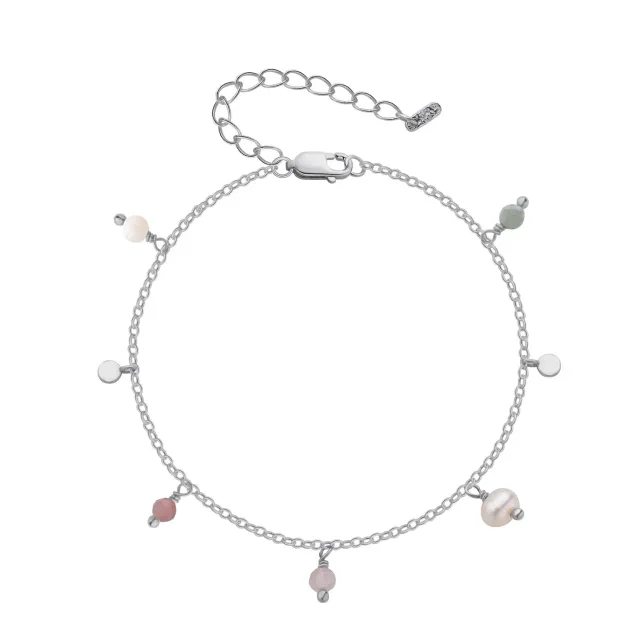 Wioga Magna B-8714-S armbånd sølv lapis 15,5–19 cm
