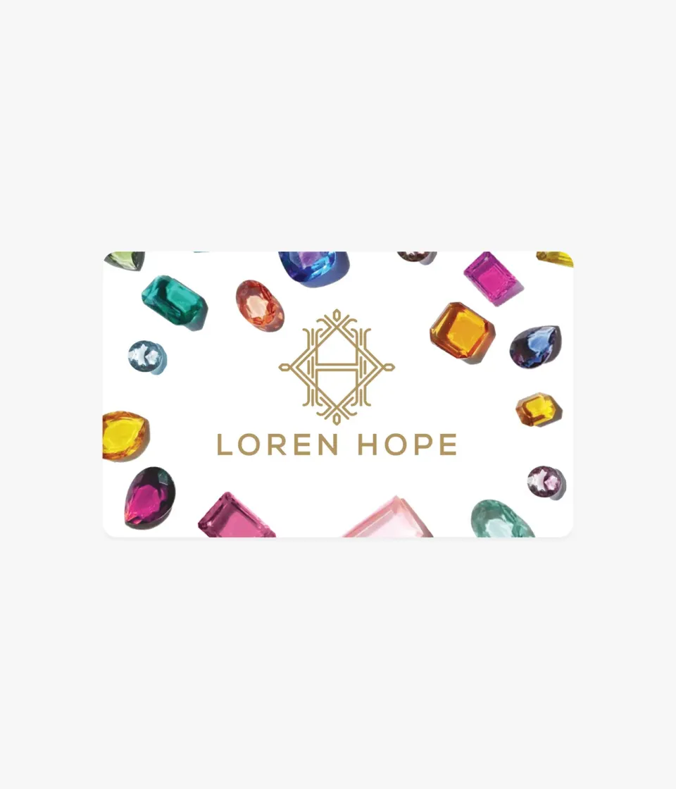 Loren Hope gavekort digital 25 dollar brud