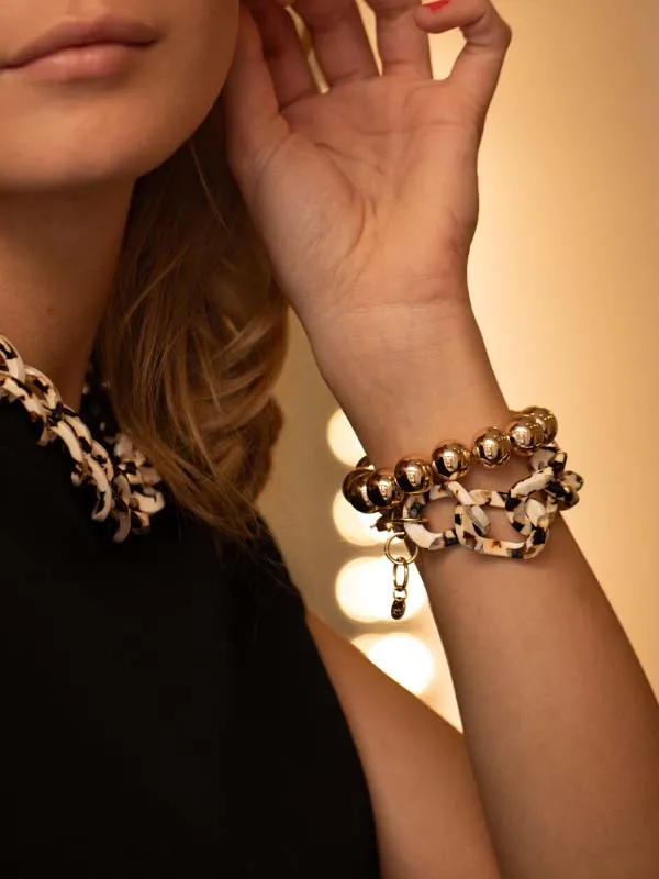 pfg Stockholm Donna armbånd klassisk forgylt