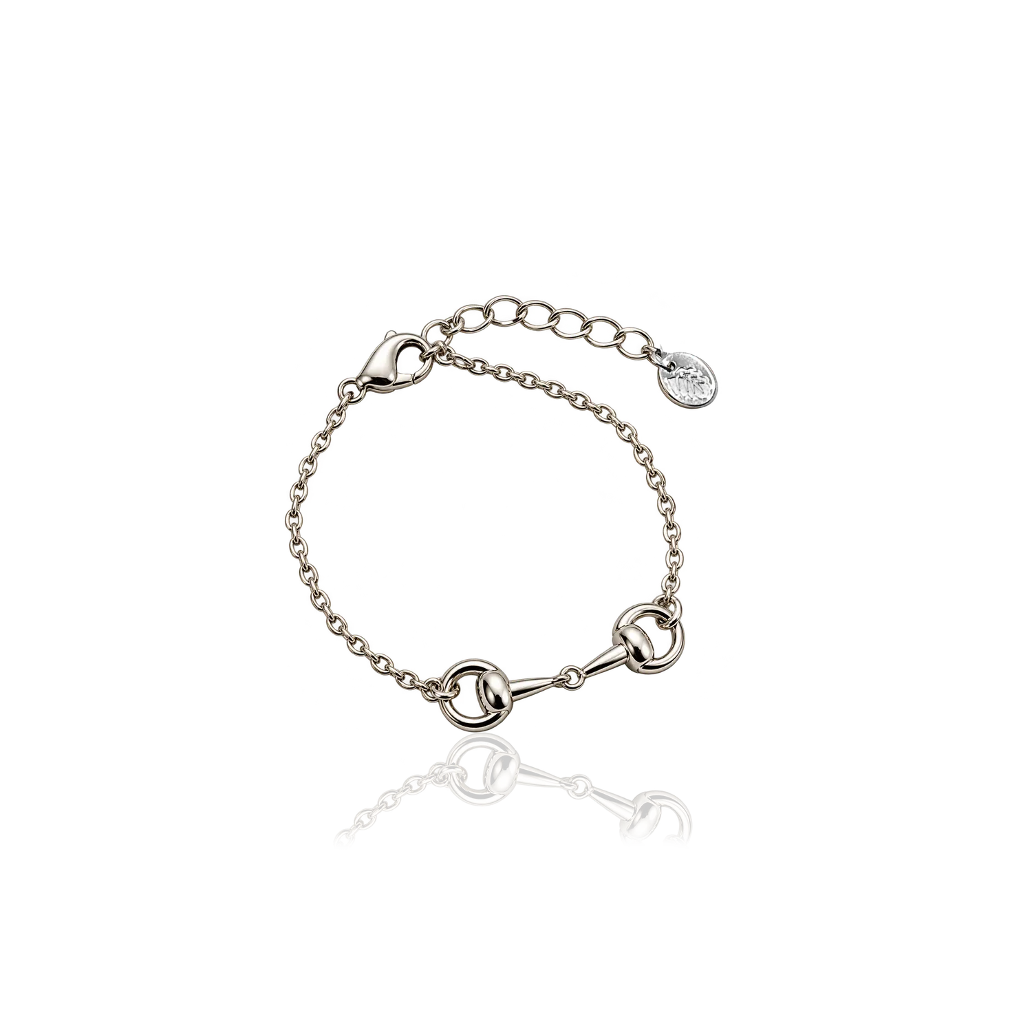 IOAKU Horsebit Thin Plain armbånd gull