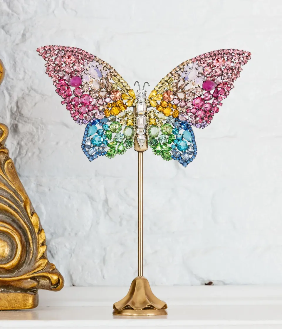 Loren Hope Butterfly X-Large Empress skulptur regnbue