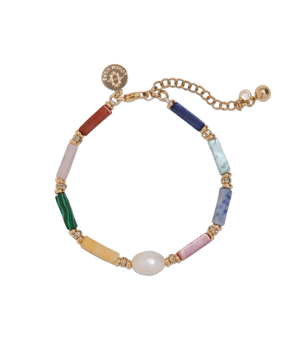 Loren Hope Islaine Multi armbånd ferskvannsperle