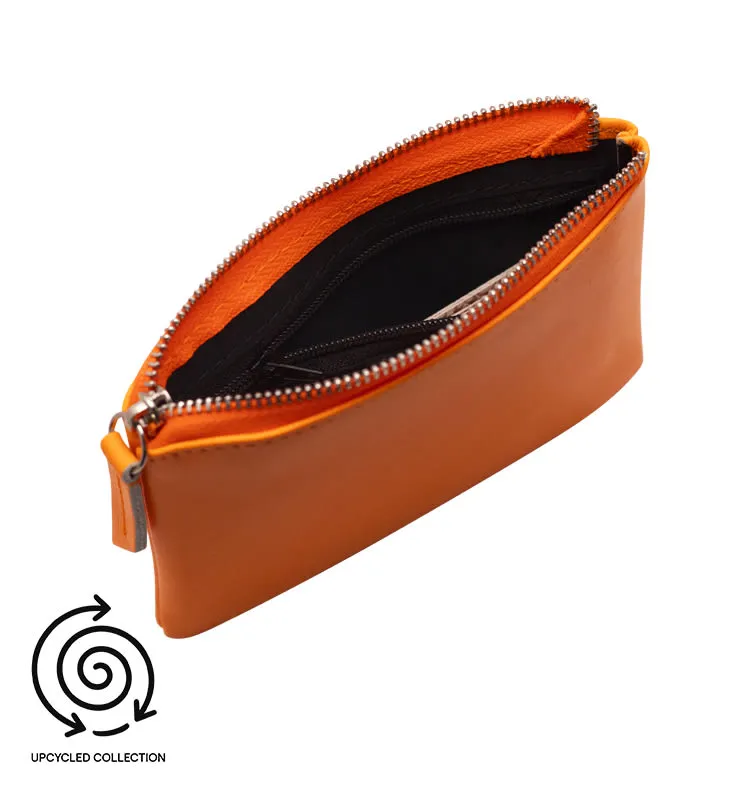 Wos Keeper lommebok neonoransje skinn 14 cm