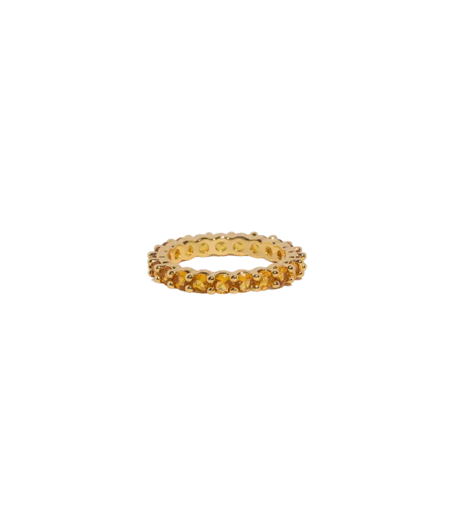 Loren Hope Theo ring Topaz evighet str 6 forgylt