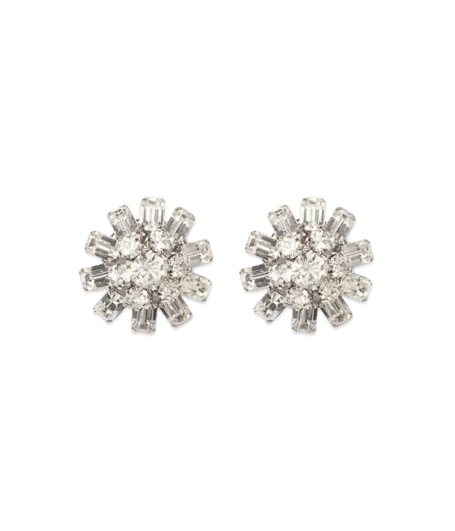 Loren Hope Billie øredobber crystal baguette studs