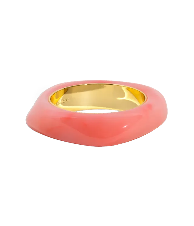 Loren Hope Paloma Bangle armring rosa resin