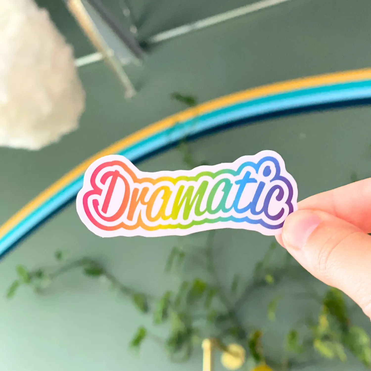 MiniKitty Dramatic klistremerke vinyl 7,6 cm