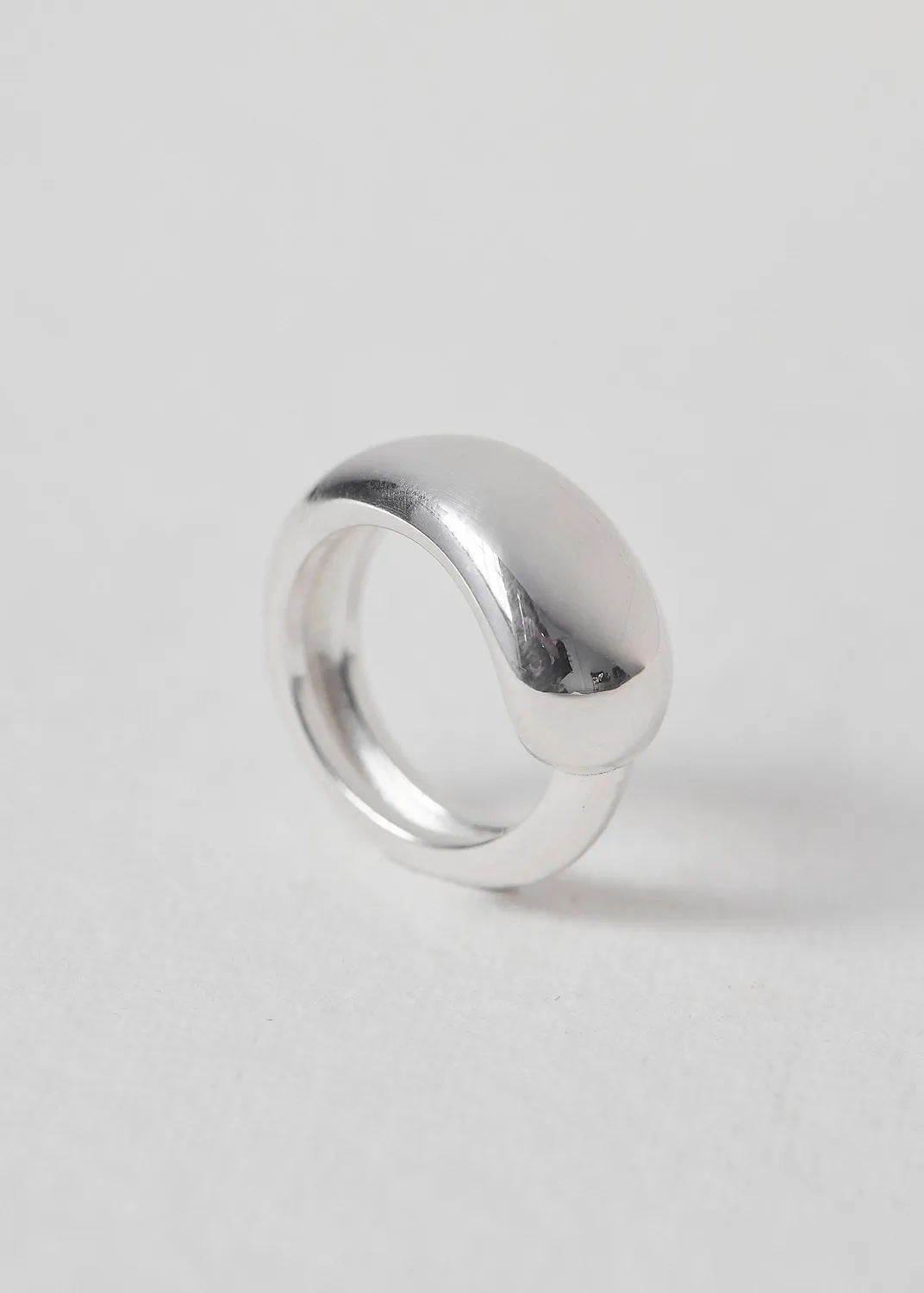 Studio Bille Blanche ring sølv str 55 minimalistisk