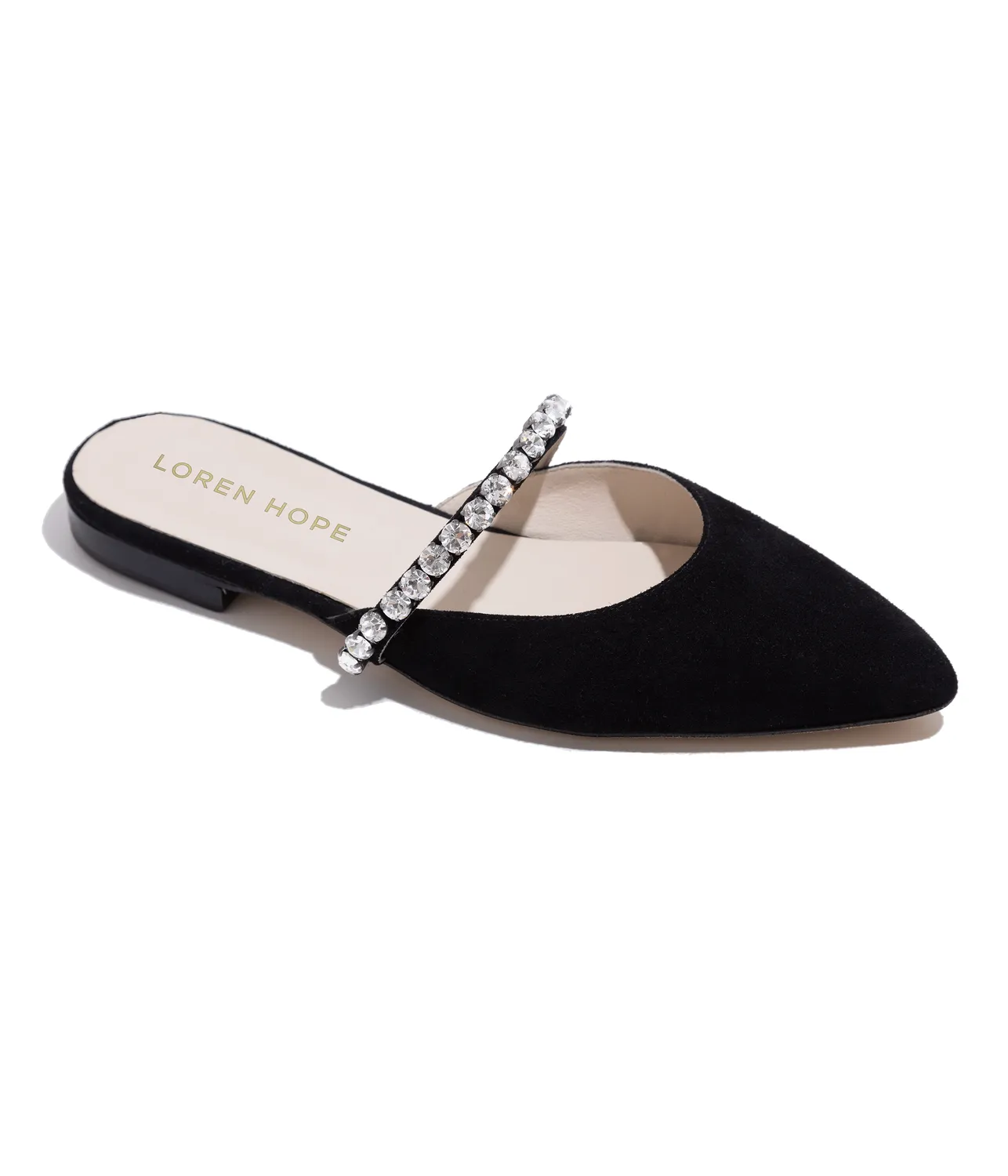 Loren Hope Audrey Slides ballerina Crystal str 36-42