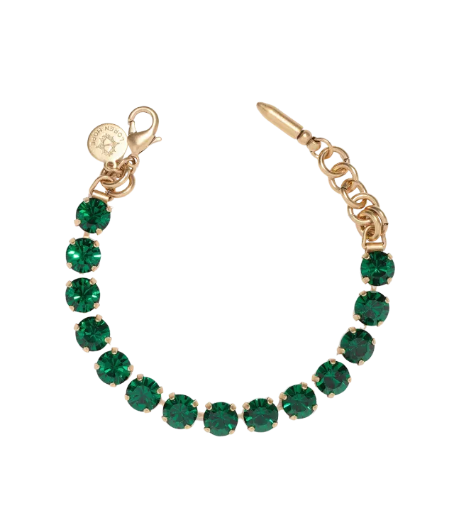 Loren Hope Arista armbånd smaragdgrønn glass