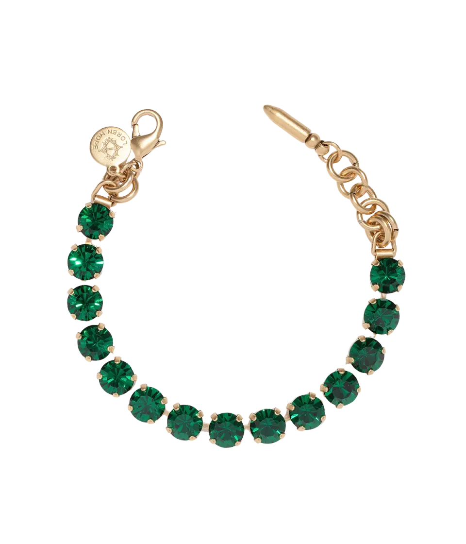 Loren Hope Arista armbånd smaragdgrønn glass