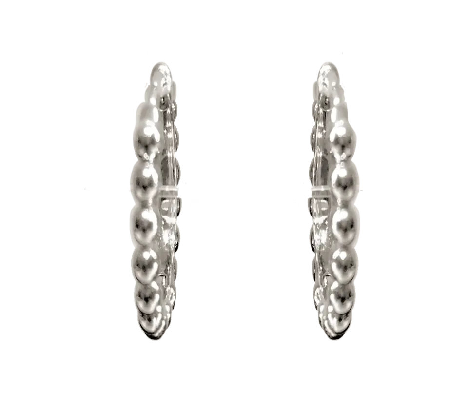 IOAKU Berry Micro Hoop øredobber gull 1,6 mm nikkelfri
