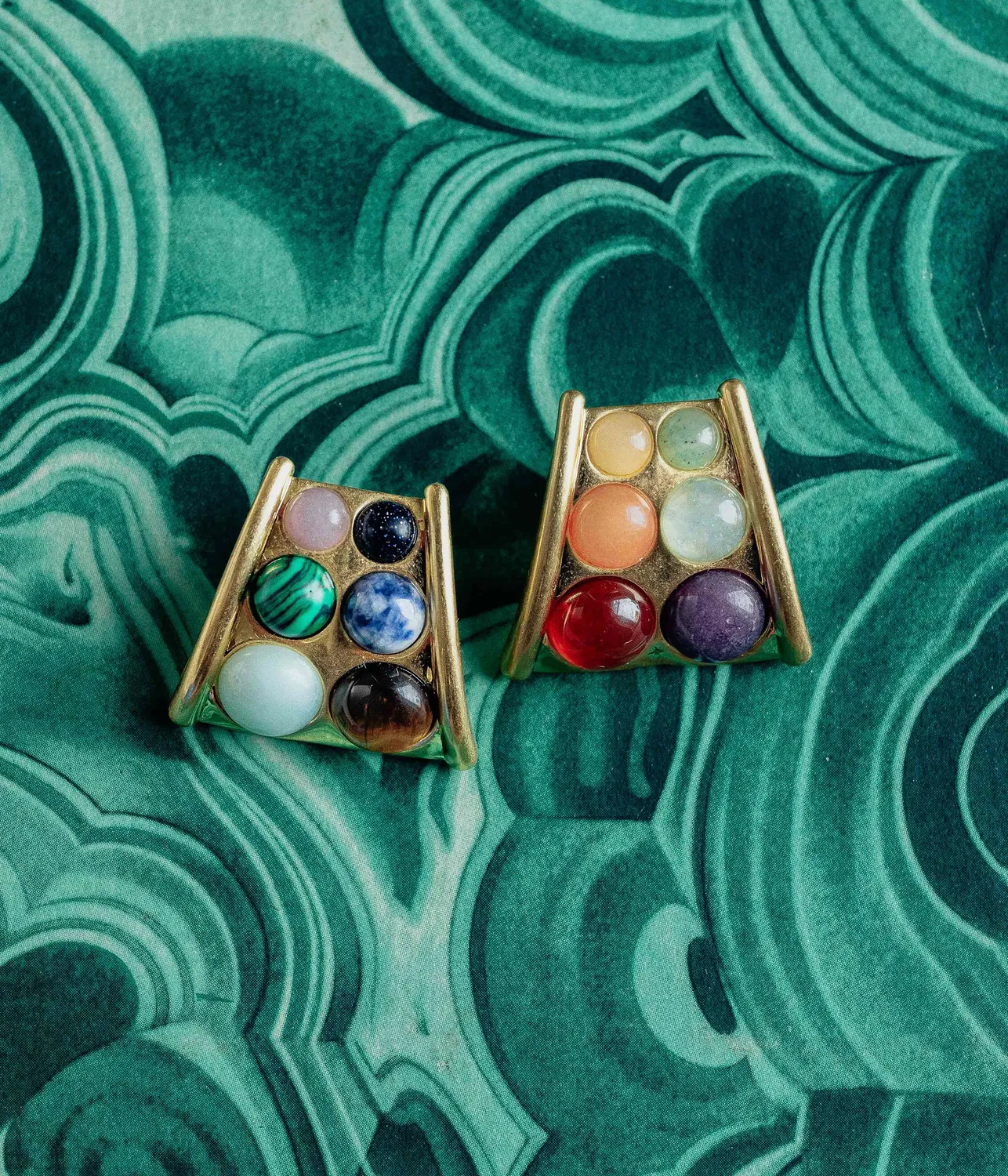 Loren Hope Beatrix øredobber multi 2,8 cm
