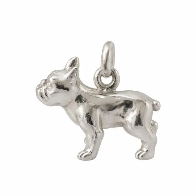 Wos WOS UP Frenchie charm anheng 925 sølv