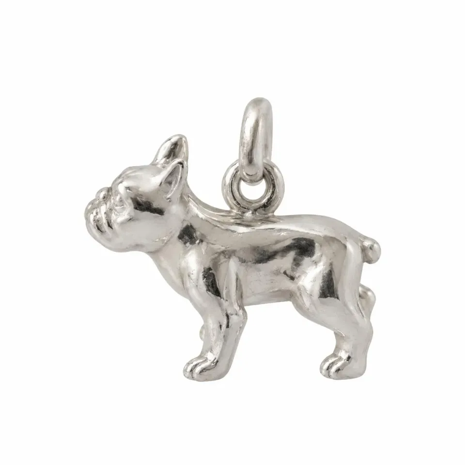 Wos WOS UP Frenchie charm anheng 925 sølv