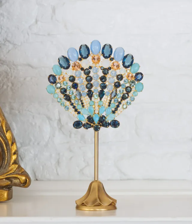Loren Hope Scallop Shell Specimen skjell navy