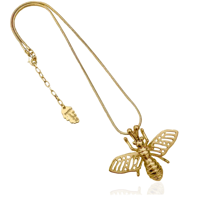 IOAKU Single Chain Mini Insect halskjede sølv 45cm