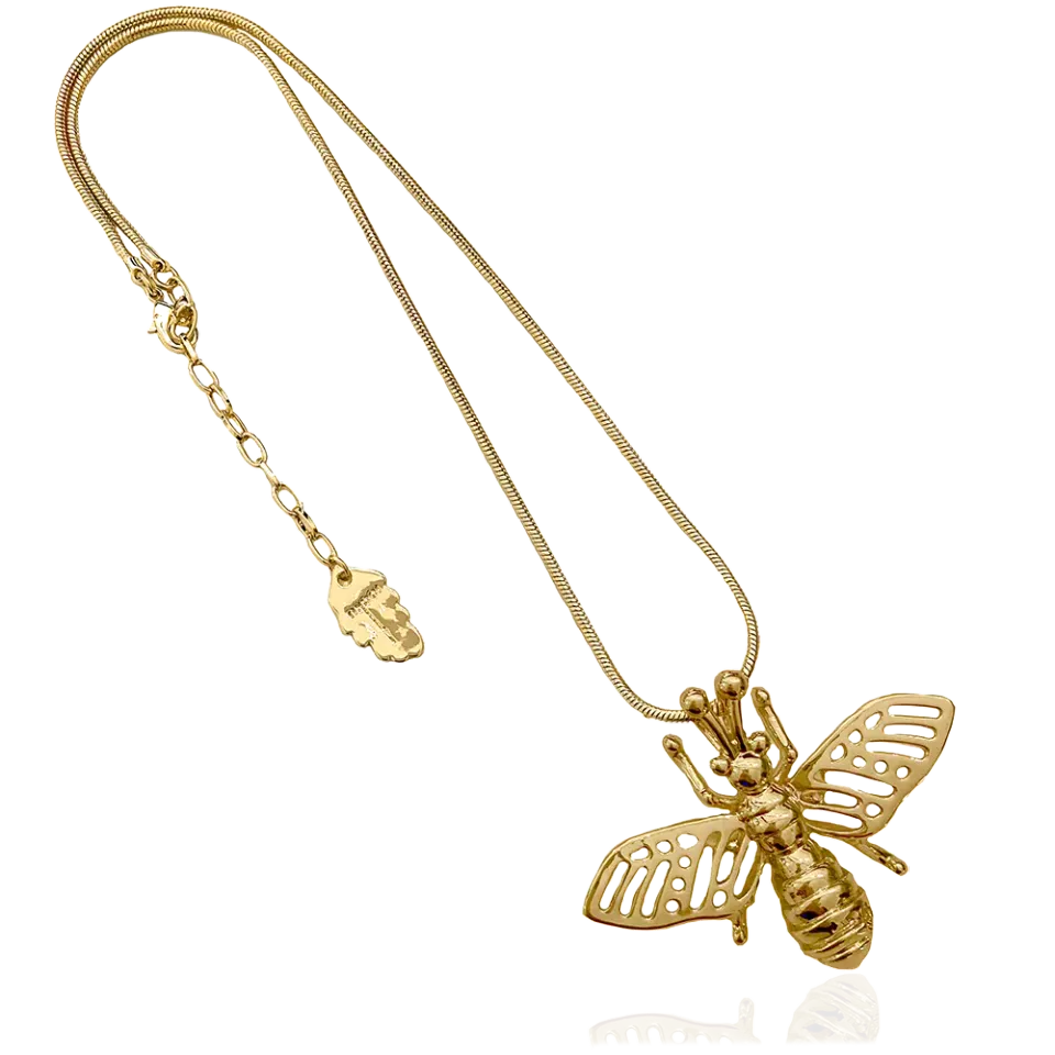 IOAKU Single Chain Mini Insect halskjede sølv 45cm