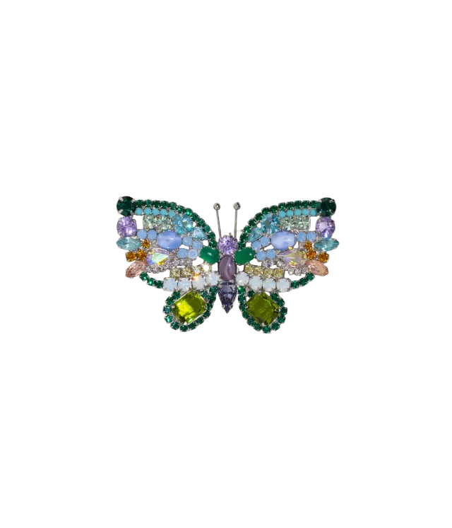 Loren Hope Butterfly Series brosje violet 5,7 cm limitert