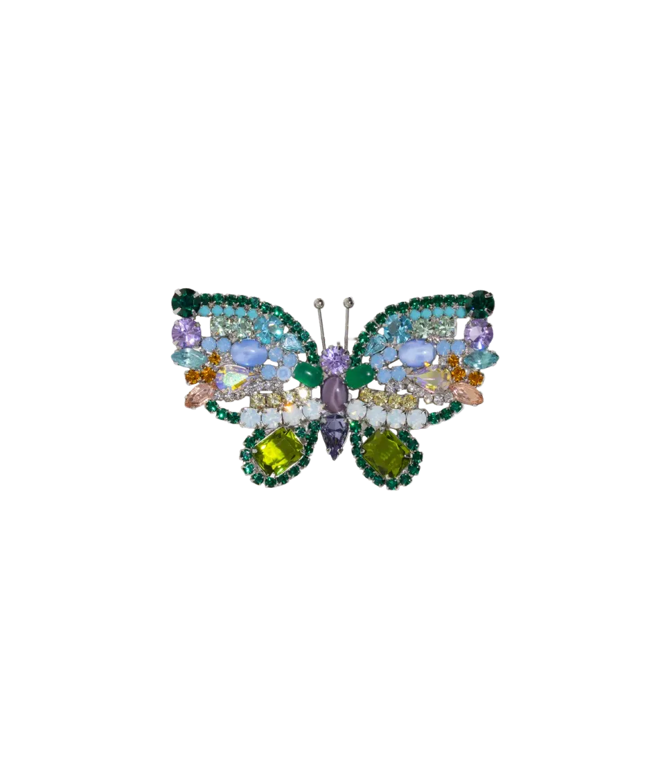 Loren Hope Butterfly Series brosje violet 5,7 cm limitert