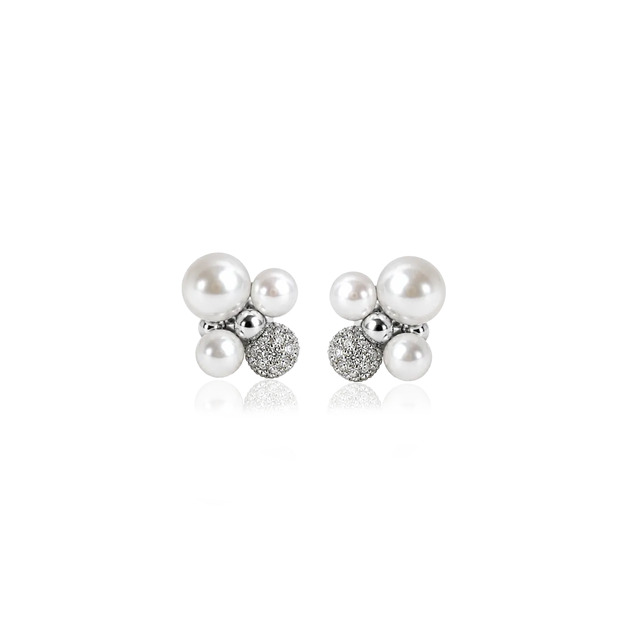IOAKU Berry Pearl Petite øredobber gull perle