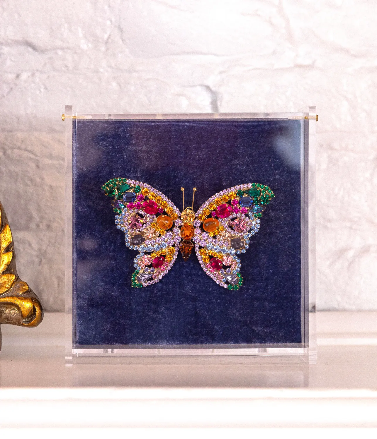 Loren Hope Butterfly brosje topaz unikat eske
