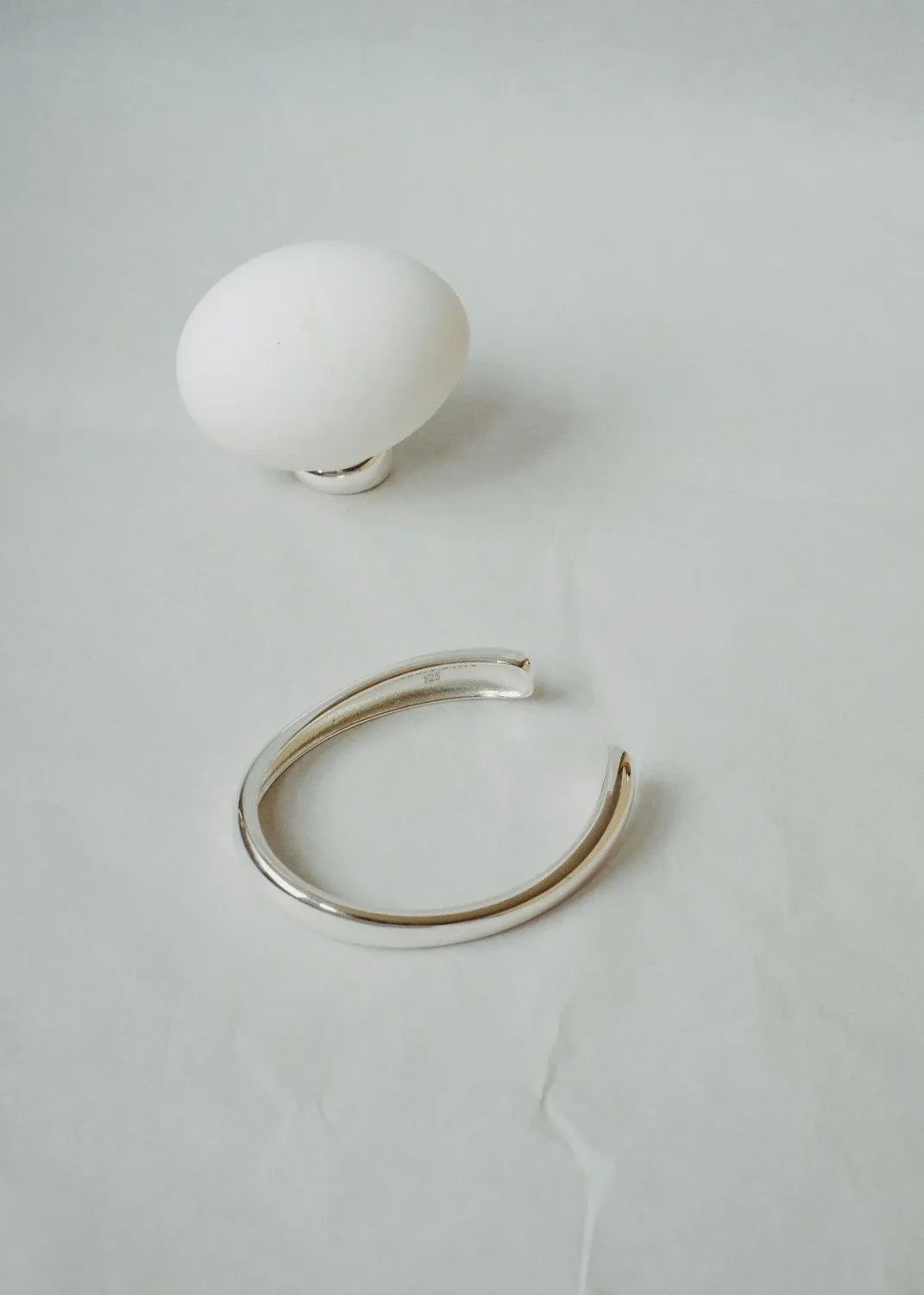 Studio Bille Sterling Cuff armring sølv 7 cm