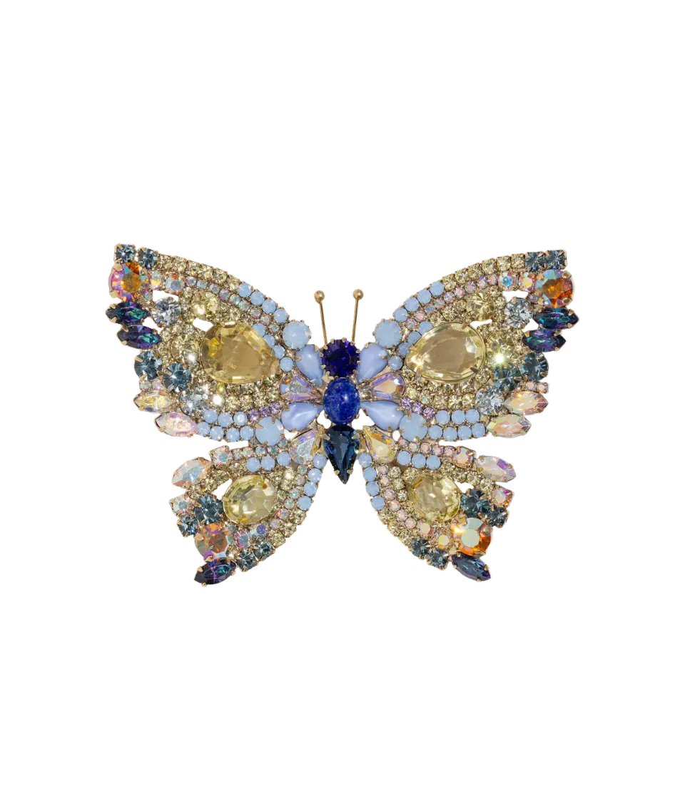 Loren Hope Butterfly X-Large brosje jonquil