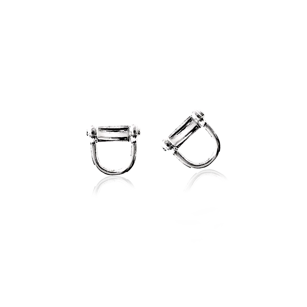 IOAKU Stirrup Stud øredobber gull nikkelfri