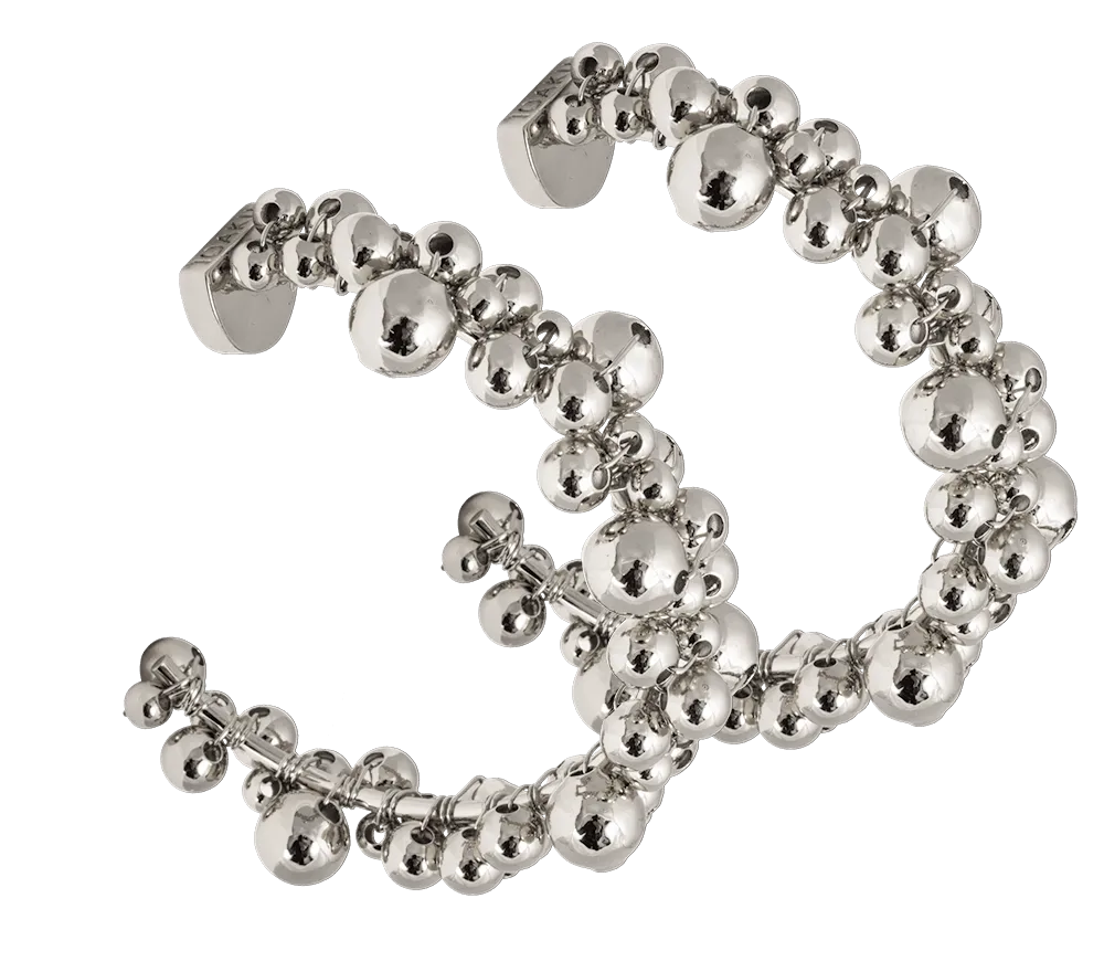 IOAKU Berry Mini Loop øredobber gull 5 cm nikkel­fri