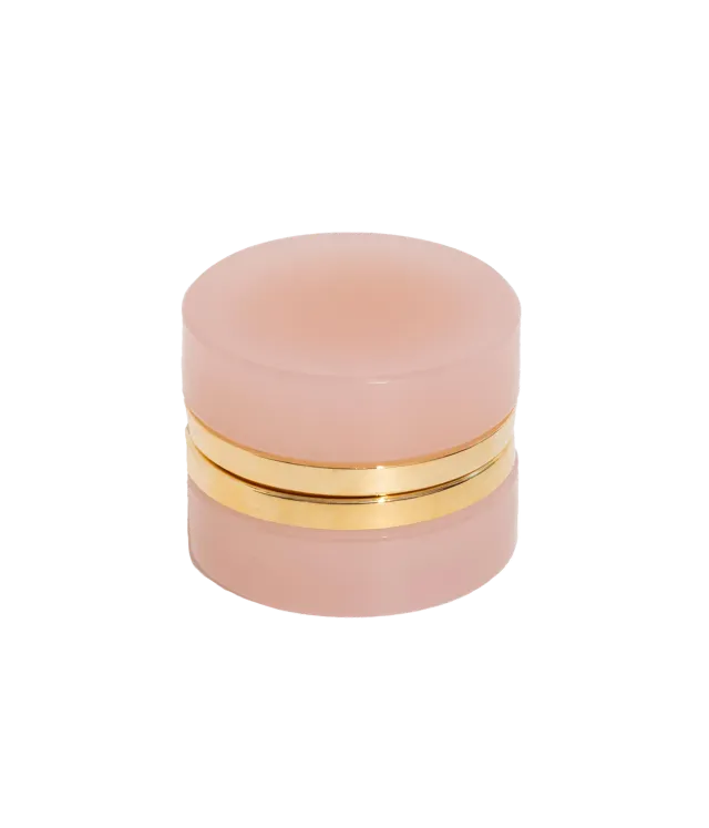 Loren Hope Opaline smykkeskrin rosa lite glass