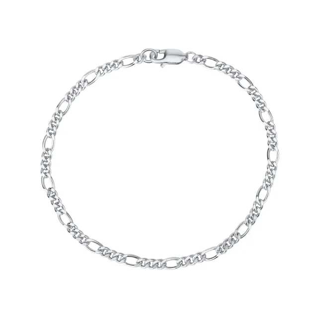Wioga Siwa armbånd sølv 17 cm sterlingsølv