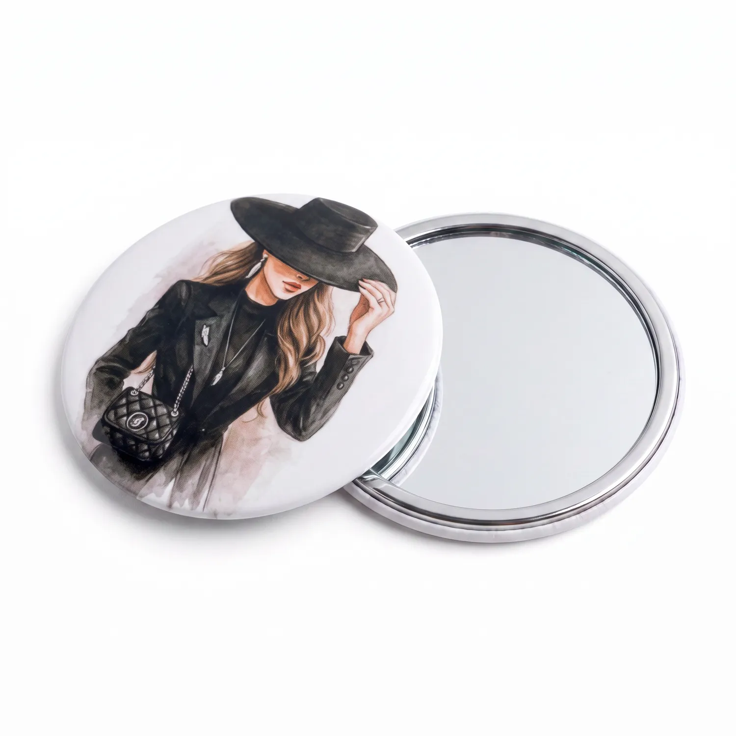 IOAKU Pocket Mirror lommespeil Twinkle Star gaveeske