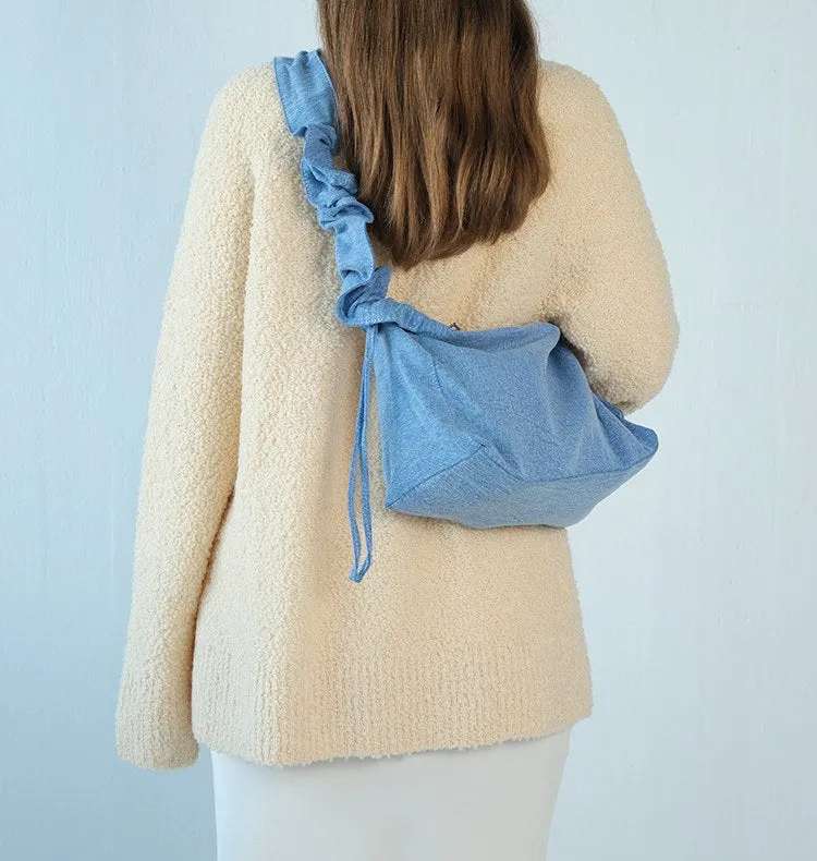 Wos Tilda veske denim blå crossbody