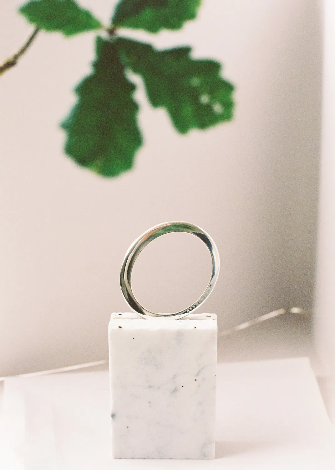 Studio Bille Single Form armring sølv S 20 gram