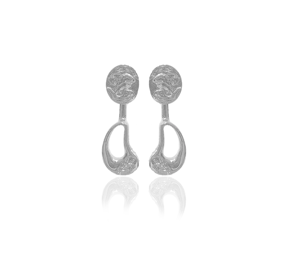 IOAKU Goddess Seed øredobber gull 1-4,4 cm